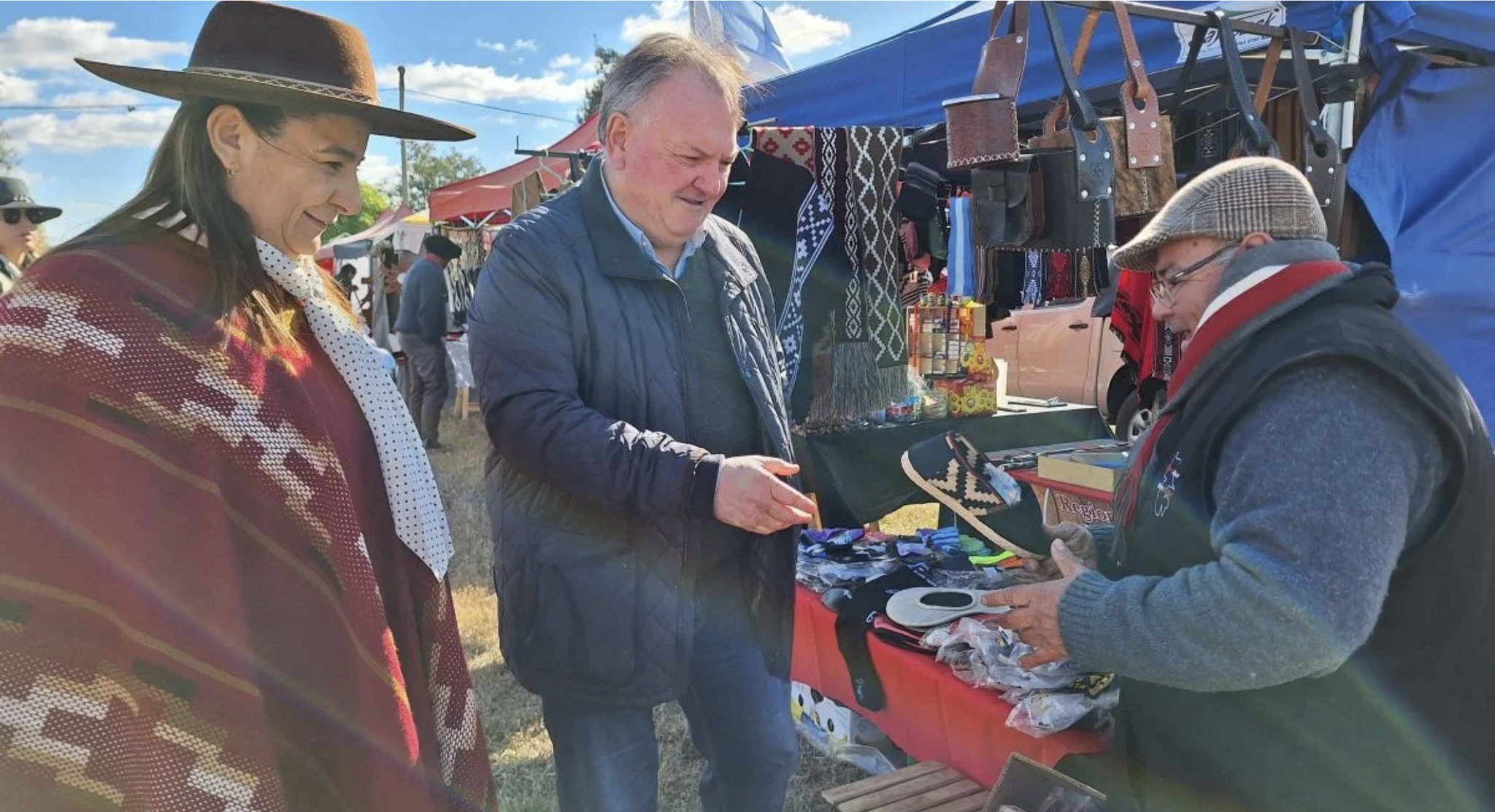 El Senador Michlig participó en Capivara de la 1° Fiesta del Payador

